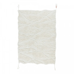 Valge pestav k&auml;sitsi kootud villane vaip 170x240 cm Enkang Ivory - Lorena Canals