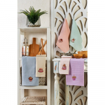 Puuvillased r&auml;tikud 6tk komplektis 40x60 cm Cake - Foutastic