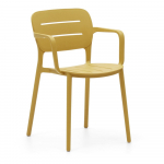 Kollane plastikust aiatool Morella - Kave Home