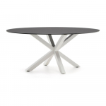 S&ouml;&ouml;gilaud klaasist pealispinnaga 100x200 cm Argo - Kave Home