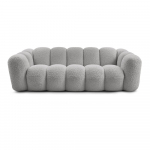 Helehall buklee kangast diivan 232 cm Hippolyte - Bobochic Paris