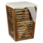 Puidust pesukorv 55 l Fondi - Wenko