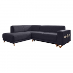 Must nurgadiivanvoodi panipaigaga (vasak nurk/L-kujuline) Classy Sophie &ndash; Miuform
