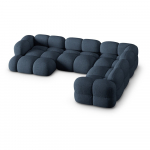 Tumesinine nurgadiivan (parem nurk/U-kujuline) Loretto &ndash; Cosmopolitan Design