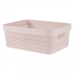 Heleroosa plastmassist hoiukarp 36x27x14 cm Pure - Curver