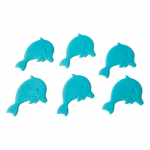 Laste libisemiskindel vannimatt 12x8 cm Dauphins - Spirella