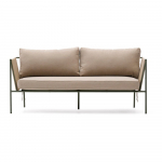 Roheline/beež polsterdatud aiadiivan Zivia - Kave Home