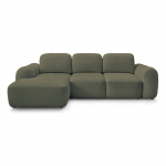 Roheline bukleekangast panipaigaga nurgadiivanvoodi (vasak nurk) Montaigne - Bobochic Paris