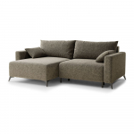 Pruun &scaron;enillist panipaigaga nurgadiivanvoodi (vasak nurk) Leon - Maison de R&ecirc;ve