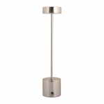 L&auml;ikiv h&otilde;bedane LED-laualamp metallvarjuga (k&otilde;rgus 37,5 cm) Ganar LED - Leitmotiv