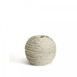 Kreemikas keraamiline k&auml;sit&ouml;&ouml;vaas (k&otilde;rgus 15,5 cm) Evania - Kave Home