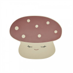 Silikoonist laste lauamatt 43x35,5 cm Mushroom - OYOY Mini