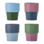 4 keraamilist cappuccino tassi komplektis (150 ml) Ewan - Bloomingville