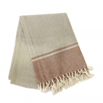 Beeži ja roosa puuvillane laudlina , 250 x 150 cm - Tiseco Home Studio