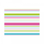Tapeet 200 cm x 154 cm Bright Stripes &ndash; Artgeist