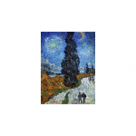 Maali reproduktsioon 45x60 cm Vincent van Gogh - Country road in Provence by night - Fedkolor