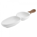 Valge portselanist serveerimiskauss Essentials - Ladelle