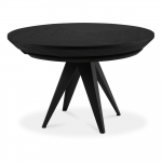 Must tammepuust kokkupandav laud, &oslash; 120 cm Magnus - Windsor & Co Sofas