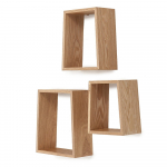 Komplekt 3 riiulit Trapezio - Tomasucci