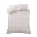 Roosa satiinist pikendatud voodipesu kaheinimesevoodile 230x220 cm Silky Soft - Catherine Lansfield