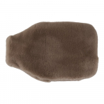 Taupe mikropl&uuml;&uuml;sist kuumaveepudel 2 l Warmers - Tiseco Home Studio