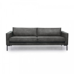 Tumehall kunstnahast diivan 216 cm Rate - Scandic