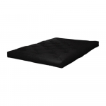 Must keskmise k&otilde;vadusega futon madrats 160x200 cm Comfort Black - Karup Design