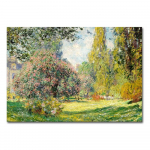 Seinareproduktsioon l&otilde;uendil , 100 x 70 cm Claude Monet - Wallity