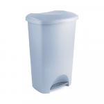 Hall pedaaliga pr&uuml;gikast taaskasutatud plastikust Eco Range, 50 l - Addis