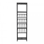 Must metallist veiniriiul 20 pudelile, 48x180 cm Cantor - Zuiver