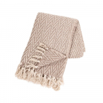 Taaskasutatud puuvillane tekk 130x170 cm Alpana - Tiseco Home Studio