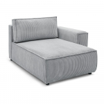 Helehall velvetist moodul, parem nurk Nihad modular - Bobochic Paris