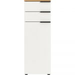 Valge k&otilde;rge vannitoakapp 39x111 cm Menen - Germania