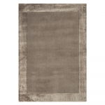Pruun k&auml;sitsi kootud villaseguga vaip 200x290 cm Ascot - Asiatic Carpets