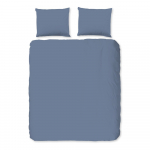 Sinine flanell voodipesu kaheinimesevoodile 240x220 cm - Good Morning