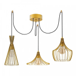 Kuldne rippvalgusti Mezopotamya - Opviq lights