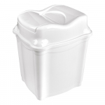 Valge plastikust pr&uuml;gikast 9 L Whirpool - Orion