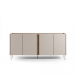 Kreem tammespoonist kummut 180x82x40 cm Lucile - Marckeric