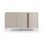 Kreem tammespoonist kummut 150x82,5x40,5 cm Lucile - Marckeric