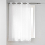 Valge voile kardin 140x180 cm Lissea - douceur d'int&eacute;rieur