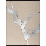 Maal 90x120 cm Wild Horizon Silver - Malerifabrikken