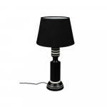 Must lauavalgusti tekstiilist varjuga (k&otilde;rgus 60 cm) Virgil - Dutchbone