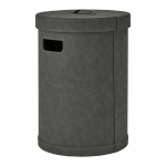 Tumehall kunstnahast pesukorv Sahla M - Blomus