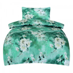 Roheline puuvillane voodipesu &uuml;heinimesevoodile 140x200cm Fiona - My House
