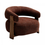 Pruun &scaron;enillist tugitool Granite - Kave Home