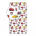 Puuvillane laste lina 90x200 cm Cars "McQueen" - Jerry Fabrics