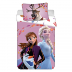 Puuvillane laste voodipesu 100x135 cm Frozen "Wind" - Jerry Fabrics