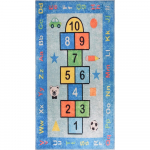 Sinine pestav laste m&auml;nguvaip 160x230 cm Hopscotch Blue - Vitaus