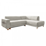 Beež nurgadiivanvoodi panipaigaga (parempoolne/L-kujuline) Classy Sophie &ndash; Miuform