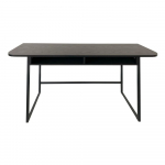 Must tuhkpuidu spoonist konsoollaud 40x140 cm Darlington - Actona